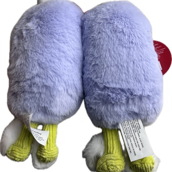 (2) EOS Zuru Vanilla Cashmere Purple Furry Plush Lotion Bottle Target Exclusive - Picture 3 of 3